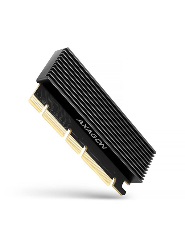 AXAGON SOLID Internal PCIe Adapter for NVMe M.2 SSD with Heatsink
