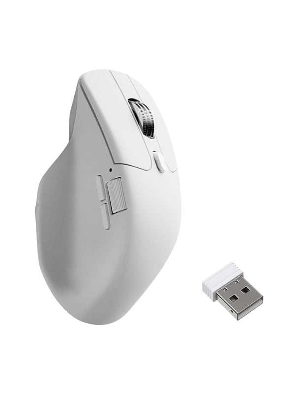Keychron M6 Silent - Light 86g Wireless 8K - Pelihiiri - Optinen - 6 painiketta - Valkoinen