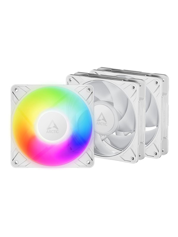 Arctic P12 Pro A-RGB - case fan - with cable splitter - Kotelotuuletin - 120mm - Valkoinen