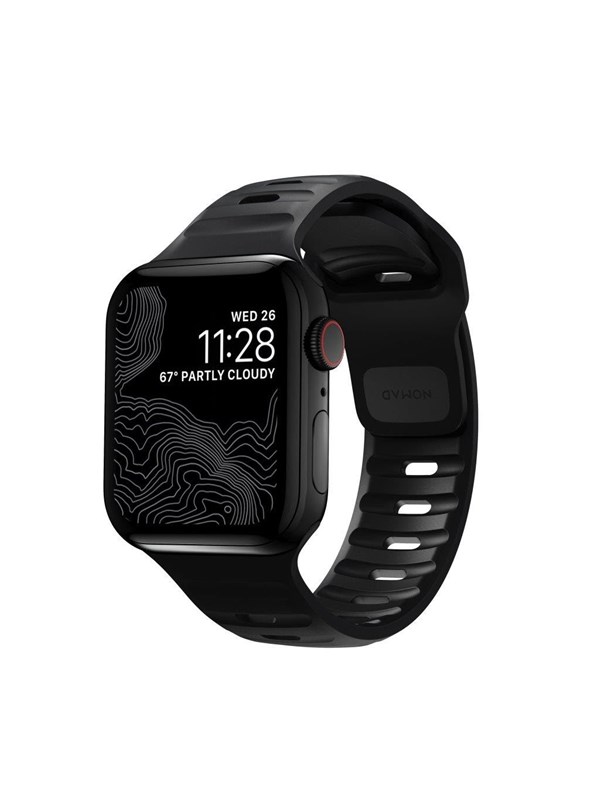 Nomad - Sport Band - 40mm/38mm | S/M | Black | FKM | V2