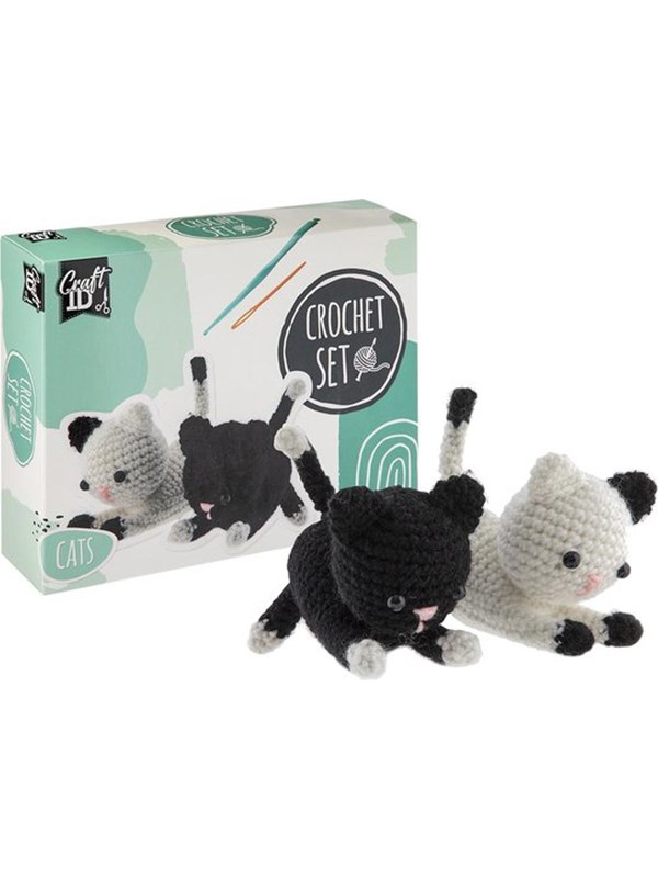 Creative Craft Group CROCHET KIT Crochet kit CAT 2 pcs.