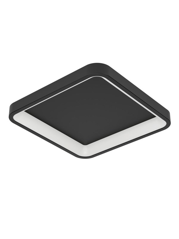 EGLO LORETELLO-Z MATTER ceiling lamp 350x350 RGB/CCT 2500lm black