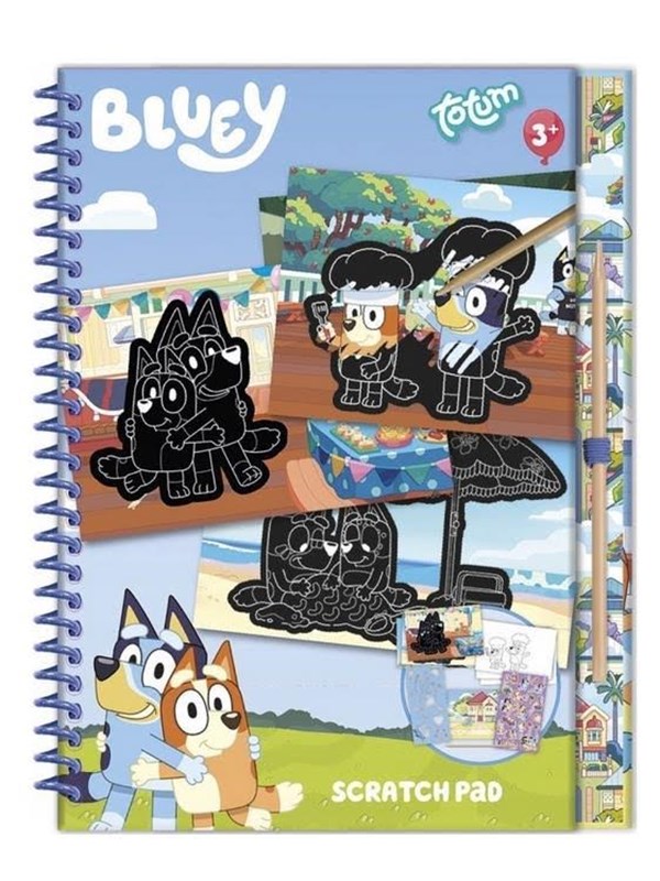 Bluey Scratch Book