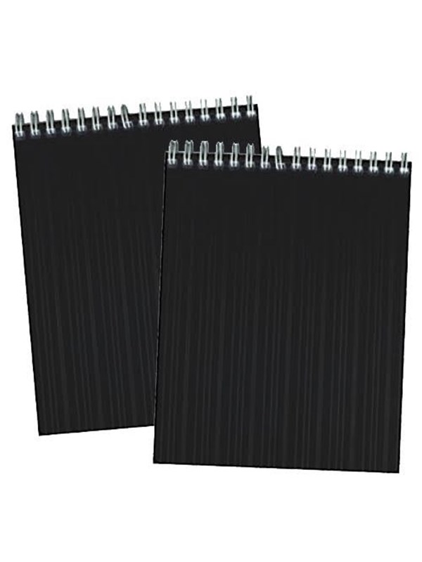 BRIGHTOFFICE College block A6. LIN. BLACK PP 100 sheets