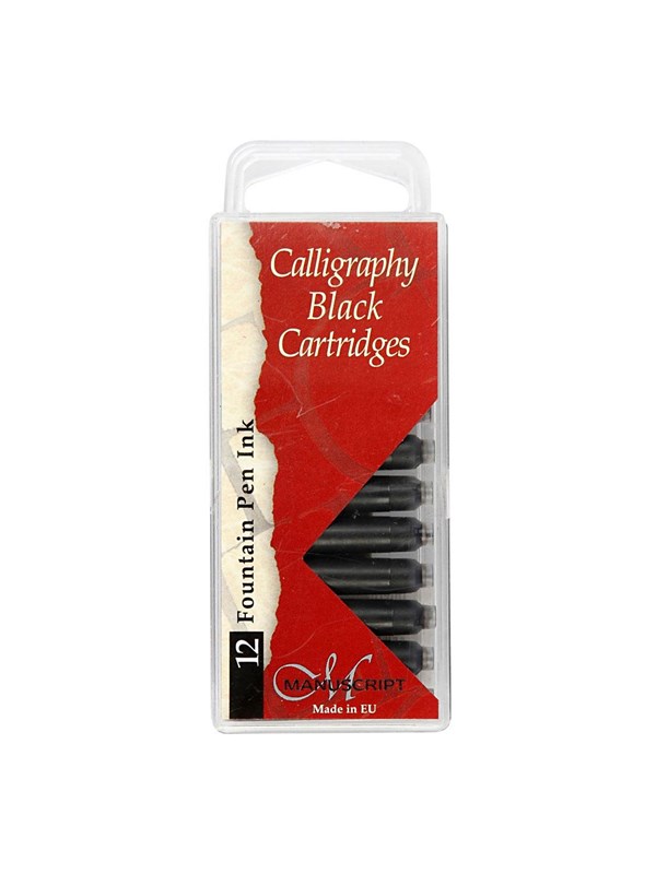 Creativ Company - Calligraphy Refills Black 12 pcs.