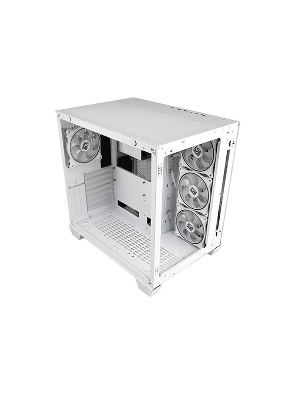 LC Power Gaming 807W Stormwatch_X - Kotelot - Tower - Valkoinen