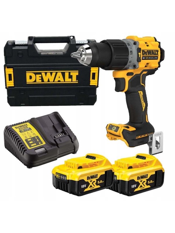 18V 2x5.0Ah BL TSTAK porakone/porakone DCD805P2T DCD805P2T