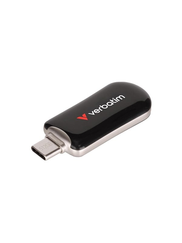Verbatim Plectra USB-C Musta - 512GB - USB-tikku