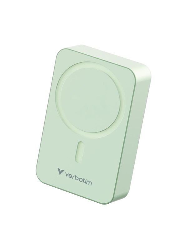 Verbatim Charge 'n' Go Essentials wireless power bank - magnetic - 24 pin USB-C - 35 Watt - 20000 mAh