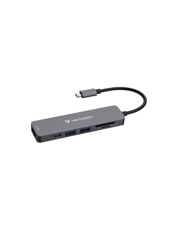 Verbatim - docking station - USB-C - HDMI USB hub