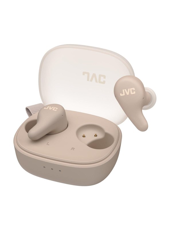 JVC HA-A23T Noise Cancelling Ear Buds - mokka