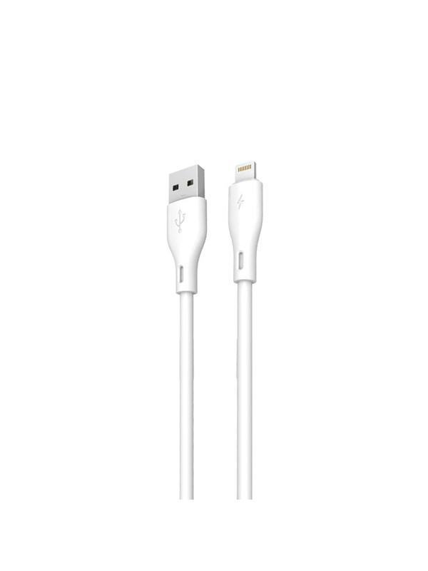 Dudao L2L USB-A / Lightning 3A Cable 2m - White