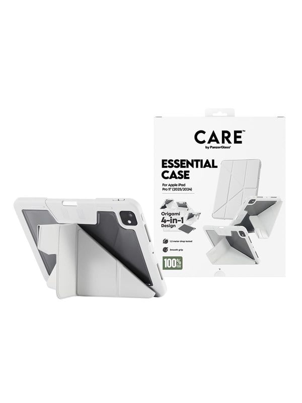 CARE by PanzerGlass Essential Case Grey iPad Pro 11" (2024-2025)