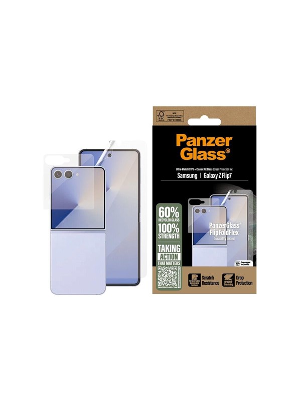 PanzerGlass Screen Protector Samsung Galaxy Z Flip7 | Glass & Film
