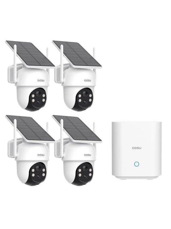 Aosu SolarCam D1 Classic Kit - 4 Camera's