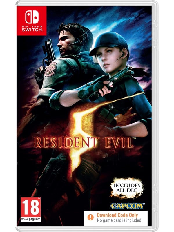 Resident Evil 5 (Code in a Box) - Nintendo Switch - Kauhu