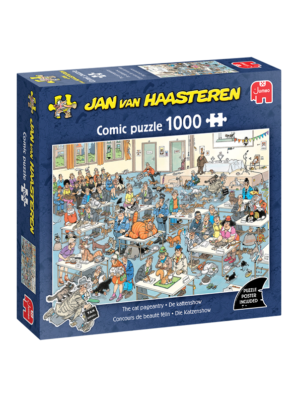 Jan van Haasteren The cat pageantry (1000)