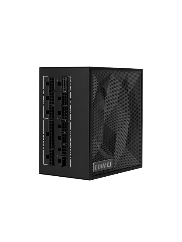 Lian Li SX 1200W Virtalähde - 1200 Watt - 120 mm - ATX 3.1 - 80 Plus Platina sertifioitu