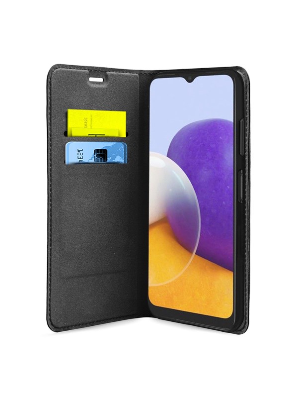 SBS Book Wallet Lite Case for Samsung Galaxy A22 5G® - Black
