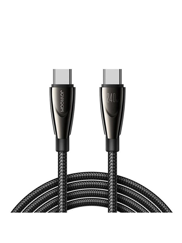 Joyroom Pioneer 240W USB C-USB C -kaapeli SA31-CC5 / 240W/ 1,2m (musta)