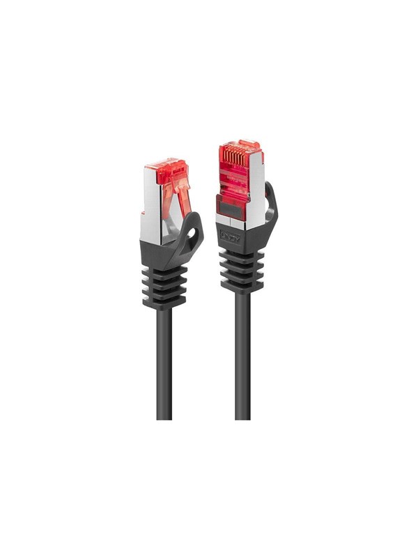 Lindy Basic patch cable - 2 m - black - Musta - 2m