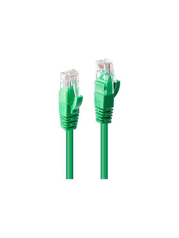 Lindy patch cable - 3 m - green - Vihreä - 3m