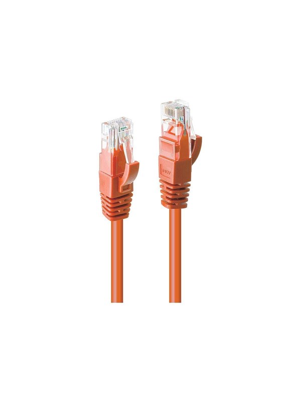 Lindy patch cable - 5 m - orange - Oranssi - 5m