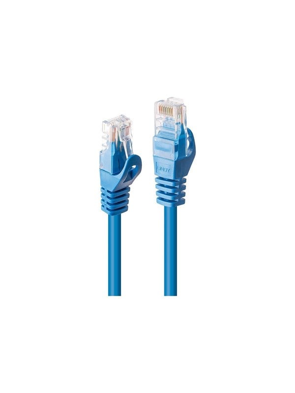 Lindy Basic patch cable - 2 m - blue - Sininen - 2m