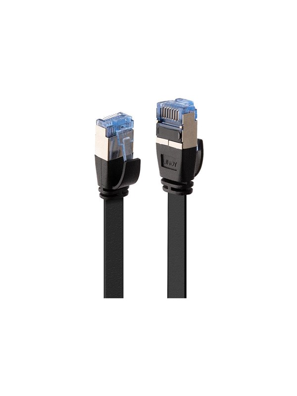 Lindy patch cable - 1 m - black - Musta - 1m