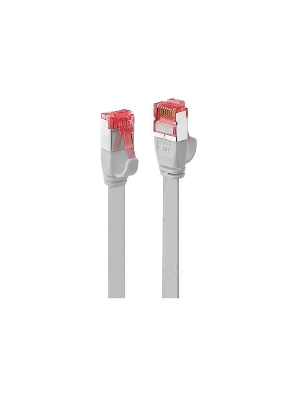 Lindy patch cable - 5 m - grey - Harmaa - 5m