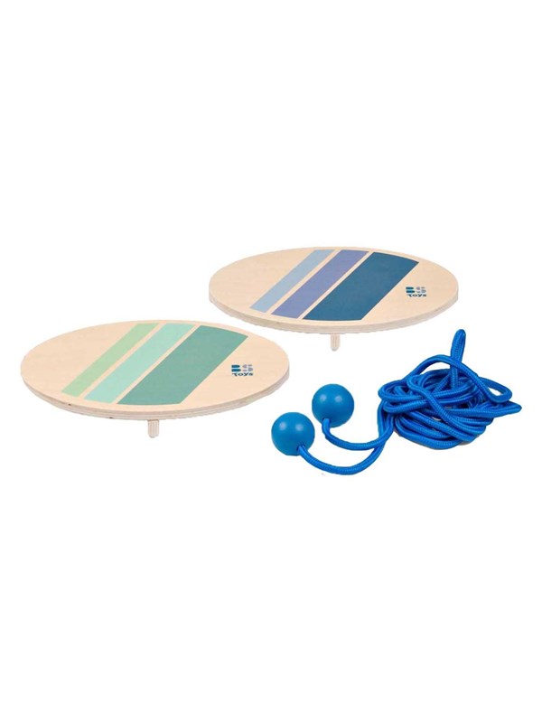 BS Toys Wooden Tug-of-War Game for Two - 3-piece