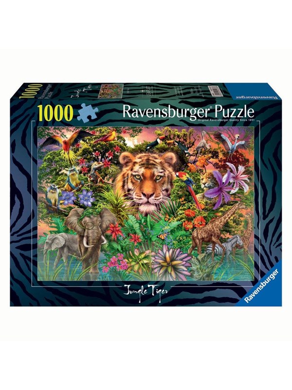 Ravensburger Jigsaw Puzzle Jungle Tiger 1000 pcs. Lattia