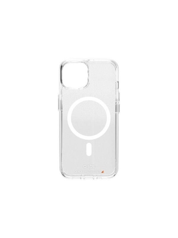 SBS Ultra-strong case for iPhone 15 with D3O technology - Transparent