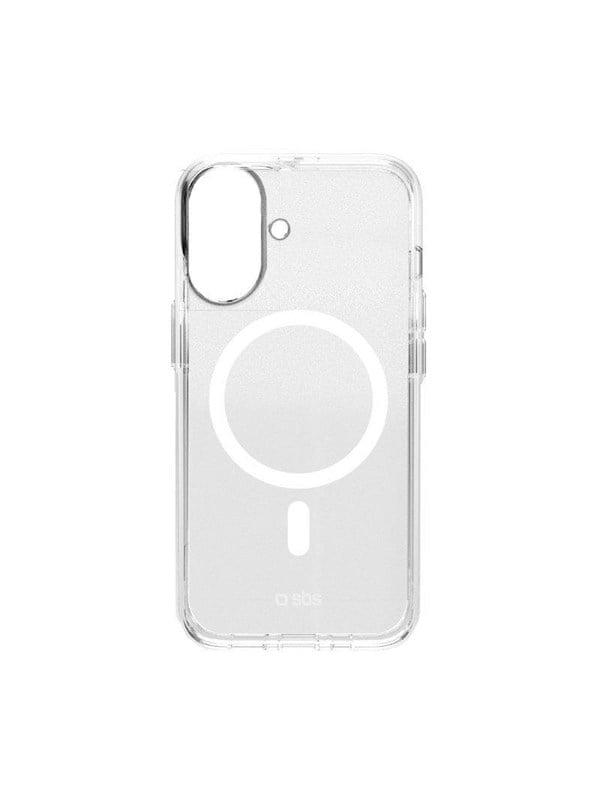 SBS Ultra-strong case for iPhone 16 with D3O technology - Transparent