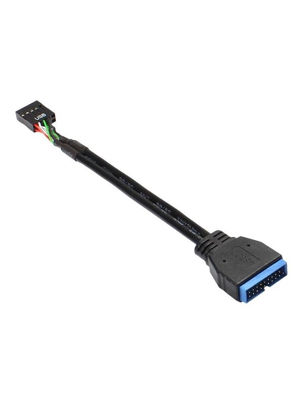 Alcasa electronik Good Connections - USB internal adapter - 9 pin USB header to 19 pin USB 3.0 header - 15 cm