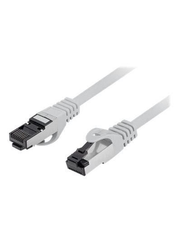 Lanberg patch cable - 50 cm - grey - Harmaa - 0.5m