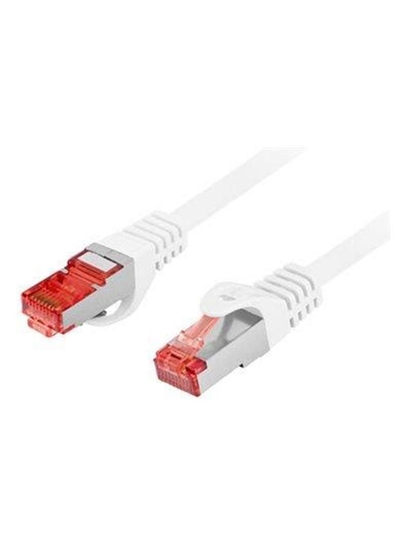 Lanberg patch cable - 1 m - white - Valkoinen - 1m