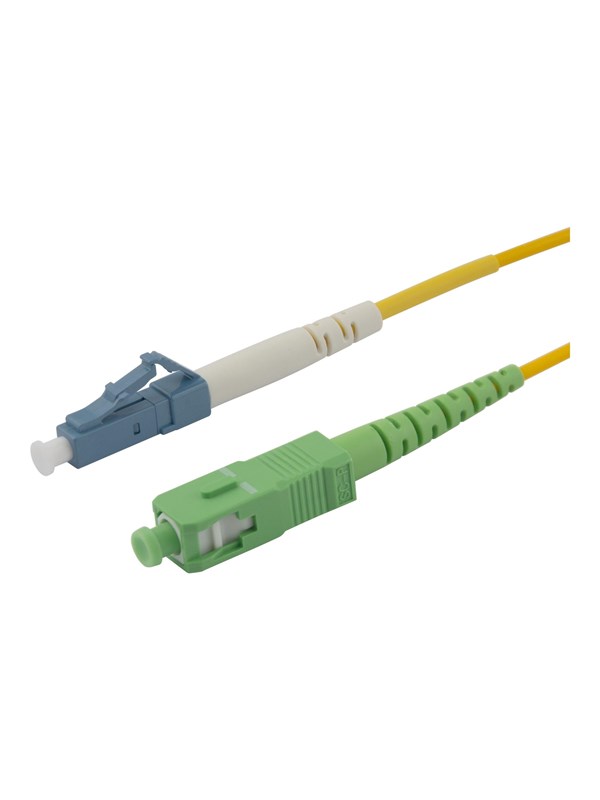 Deltaco patch cable - 1 m - yellow - Keltainen - 1m