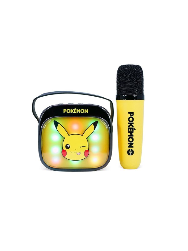 OTL Karaokakaiutin mikrofonilla Popsing LED - Pokemon teema