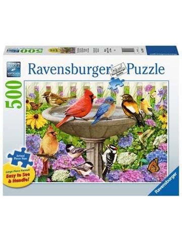 Ravensburger Birdbath Puzzle 500 pcs. Lattia