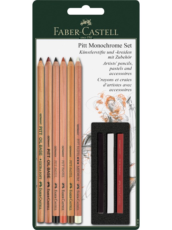 Faber-Castell Set Pitt Monochrome BC