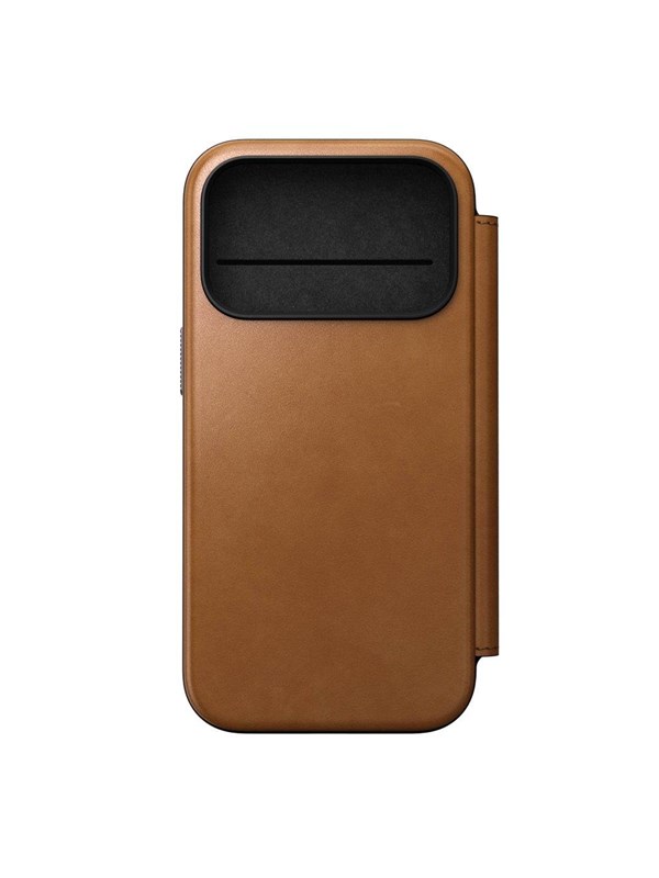 Nomad - Modern Leather Folio - iPhone 17 Pro | English Tan-C | Leather
