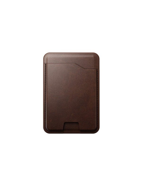 Nomad - Leather Mag Wallet with Find My Tracking - Brown | Leather