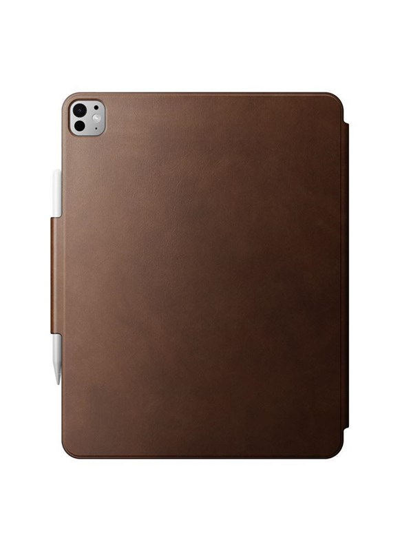 Nomad Leather Folio brown leather - iPad Pro 13"" M4 M5