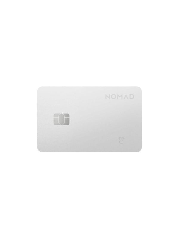 Nomad Tracking Card Pro - Find My | White