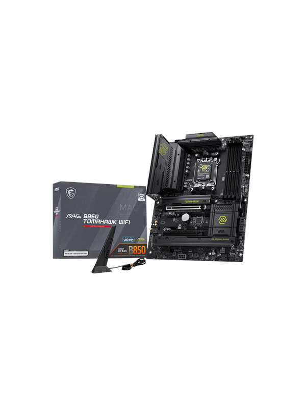 MSI MAG B850 TOMAHAWK WIFI Emolevy - AMD B850 - AMD AM5 socket - DDR5 RAM - ATX