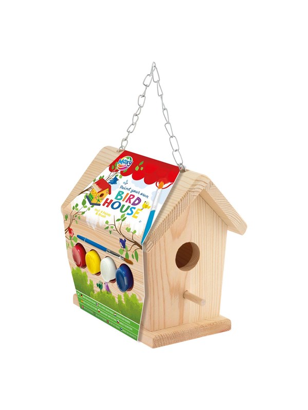 Creative Craft Group Paint Your Own Birdhouse Paint Set