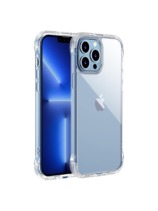 Joyroom Defender Series case for iPhone 13 rugged housing with hooks kickstand transparent (JR-BP954)