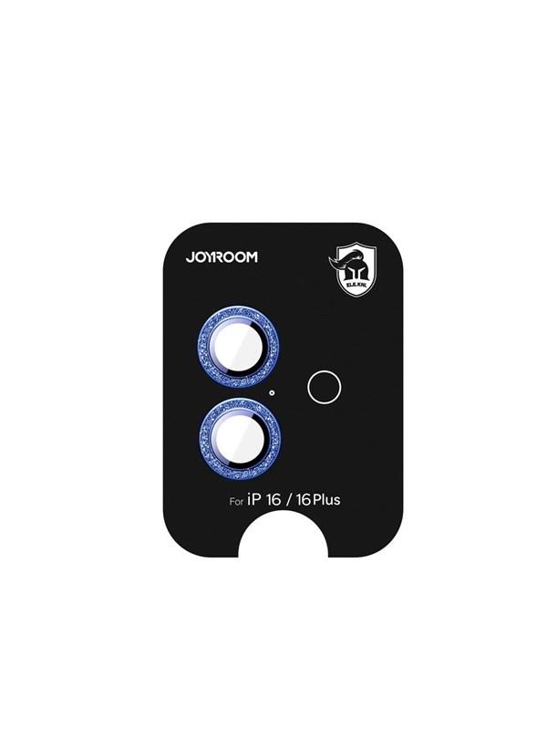 Joyroom JR-MSF0300 protective glass for iPhone 16/16 Plus lenses - blue