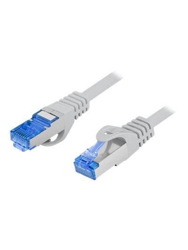 Lanberg patch cable - 10 m - grey RAL 7035 - Harmaa - 10m